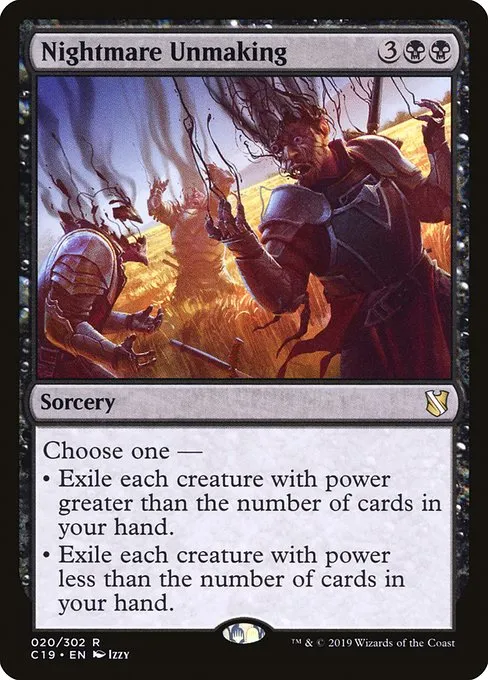 Nightmare Unmaking · Commander 2019 20/302