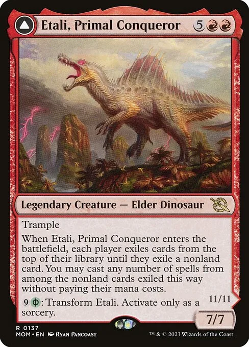 Etali, Primal Conqueror // Etali, Primal Sickness · March of the Machine 137/387