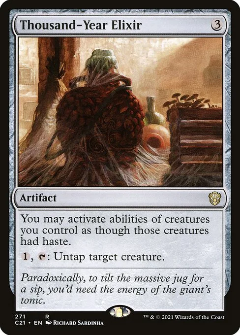 Thousand-Year Elixir · Commander 2021 271/409