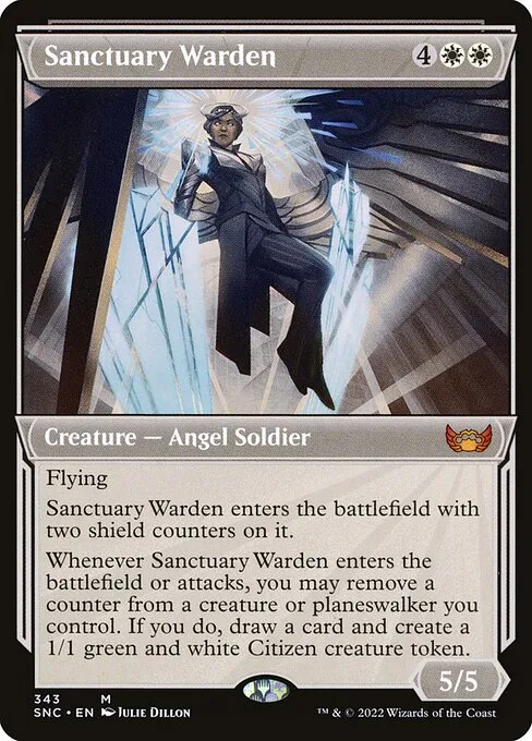 Sanctuary Warden · Streets of New Capenna 343/513