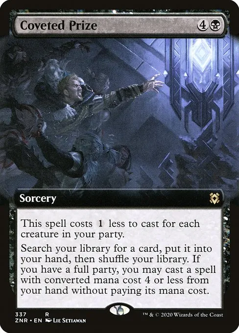 Coveted Prize · Zendikar Rising 337/407