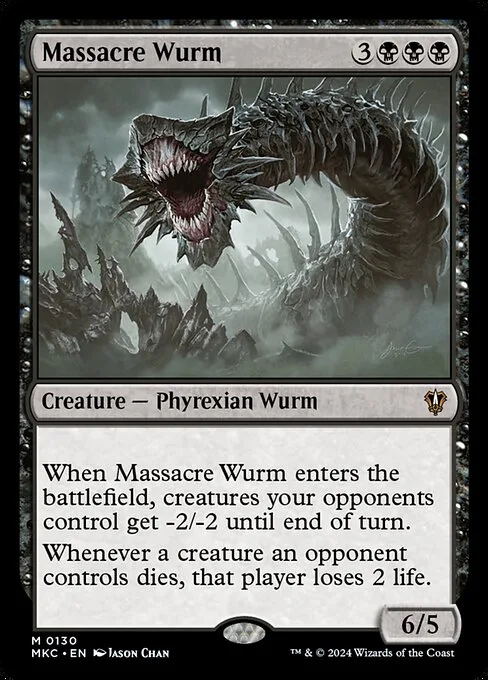 Massacre Wurm · Murders at Karlov Manor Commander 130/358