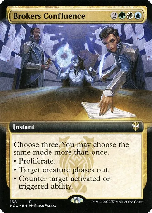 Brokers Confluence · New Capenna Commander 168/447