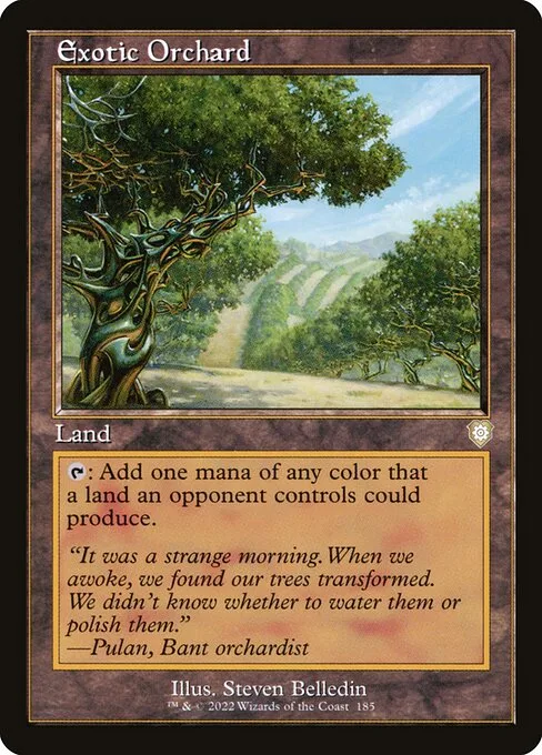 Exotic Orchard · The Brothers' War Commander 185/209