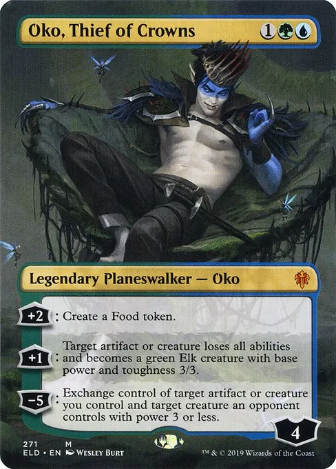 Oko, Thief of Crowns · Throne of Eldraine 271/398