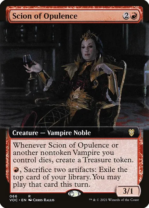 Scion of Opulence · Crimson Vow Commander 66/188