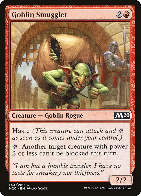 Goblin Smuggler · Core Set 2020 144/346