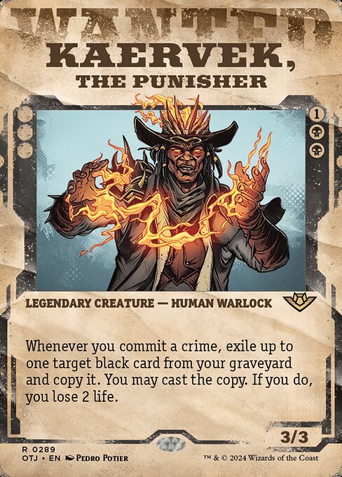 Kaervek, the Punisher · Outlaws of Thunder Junction 289/374