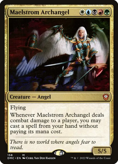 Maelstrom Archangel · Dominaria United Commander 158/240