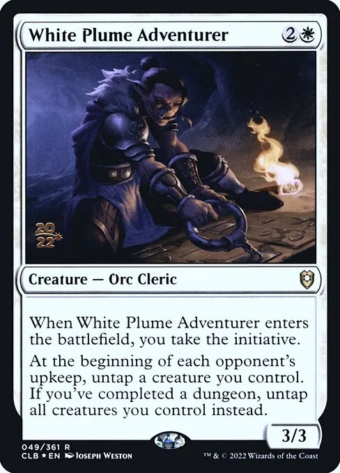 White Plume Adventurer · Battle for Baldur's Gate Promos 49s/104