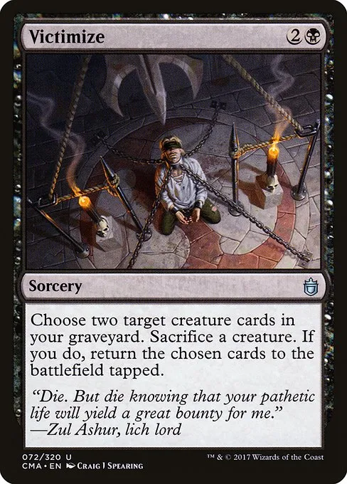 Victimize · Commander Anthology 72/320