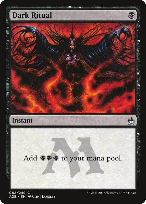 Dark Ritual · Masters 25 82/249