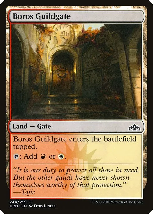 Boros Guildgate · Guilds of Ravnica 244/273