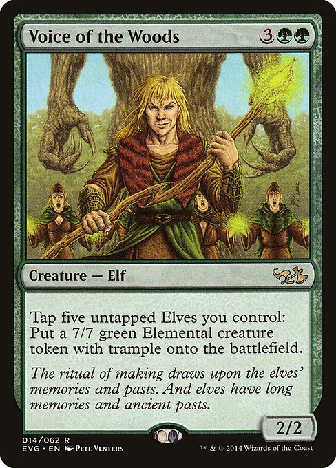 Voice of the Woods · Duel Decks Anthology: Elves vs. Goblins 14/62