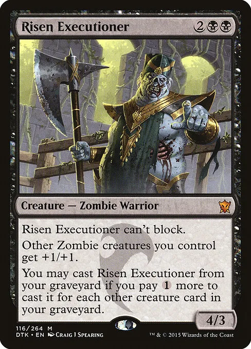 Risen Executioner · Dragons of Tarkir 116/264
