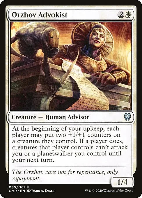 Orzhov Advokist · Commander Legends 35/718