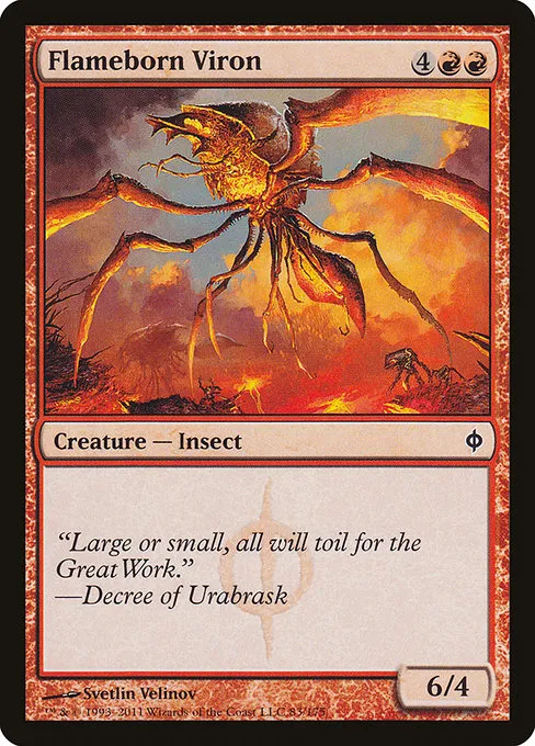 Flameborn Viron · New Phyrexia 83/175