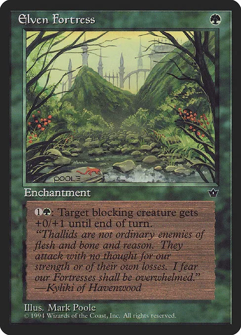 Elven Fortress · Fallen Empires 65c/187
