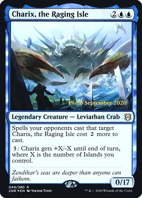 Charix, the Raging Isle · Zendikar Rising Promos 49s/153