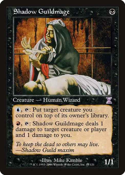Shadow Guildmage · Time Spiral Timeshifted 46/121