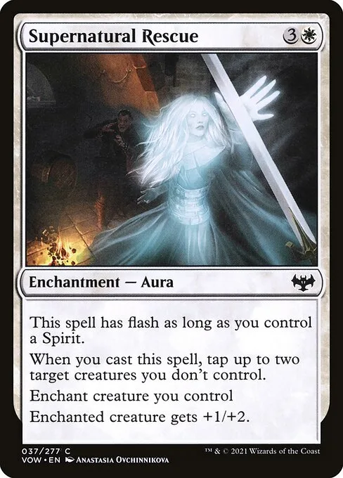 Supernatural Rescue · Innistrad: Crimson Vow 37/423