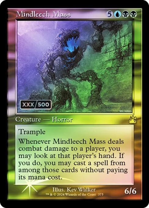 Mindleech Mass · Ravnica Remastered 375z/531
