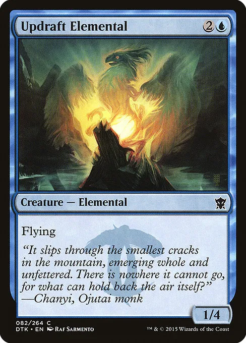 Updraft Elemental · Dragons of Tarkir 82/264