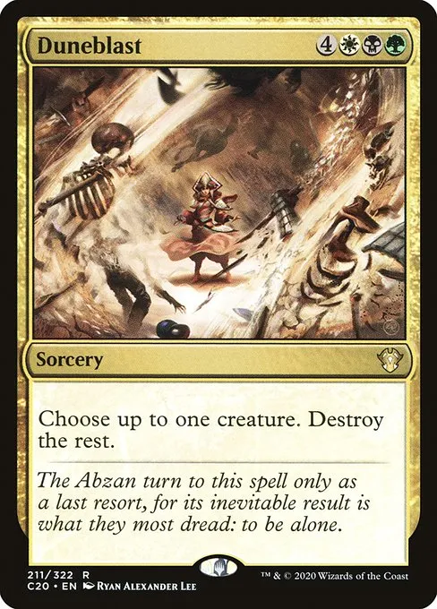 Duneblast · Commander 2020 211/322