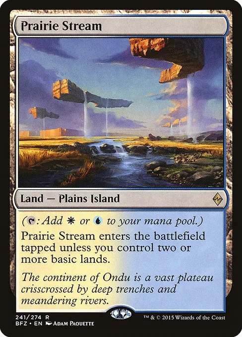 Prairie Stream · Battle for Zendikar 241/299