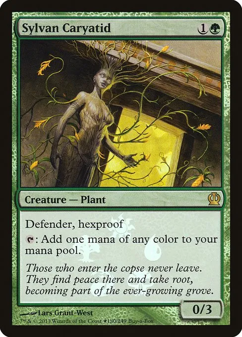 Sylvan Caryatid · Theros Promos 180★/10