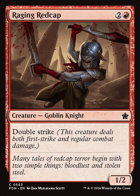Raging Redcap · Foundations 543/771