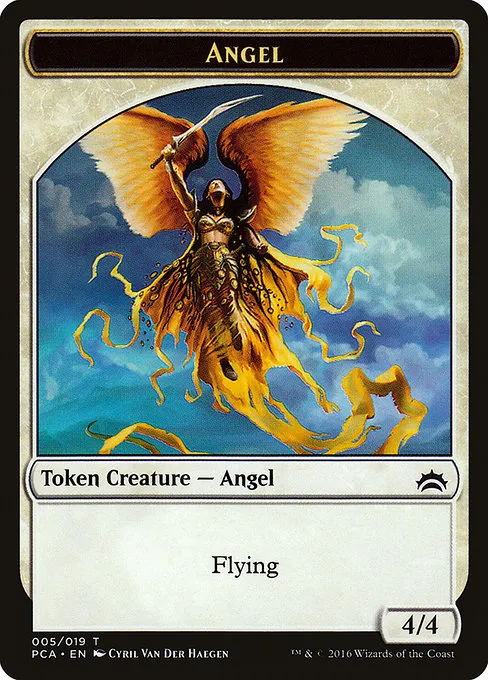 Angel · Planechase Anthology Tokens 5/19