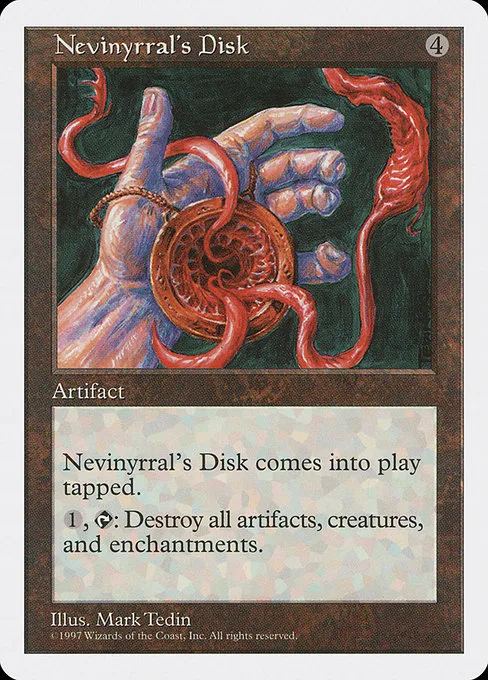 Nevinyrral's Disk · Fifth Edition 391/460