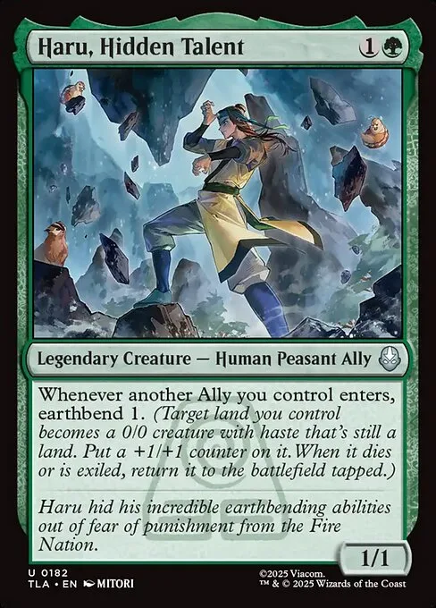 Haru, Hidden Talent · Avatar: The Last Airbender 182/394
