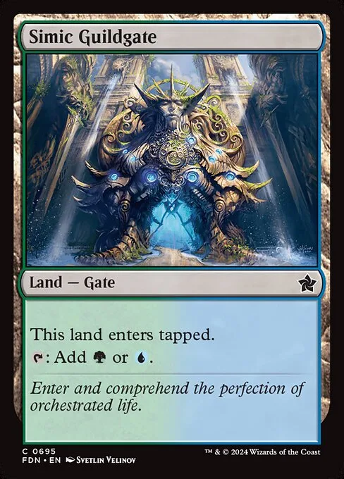 Simic Guildgate · Foundations 695/771