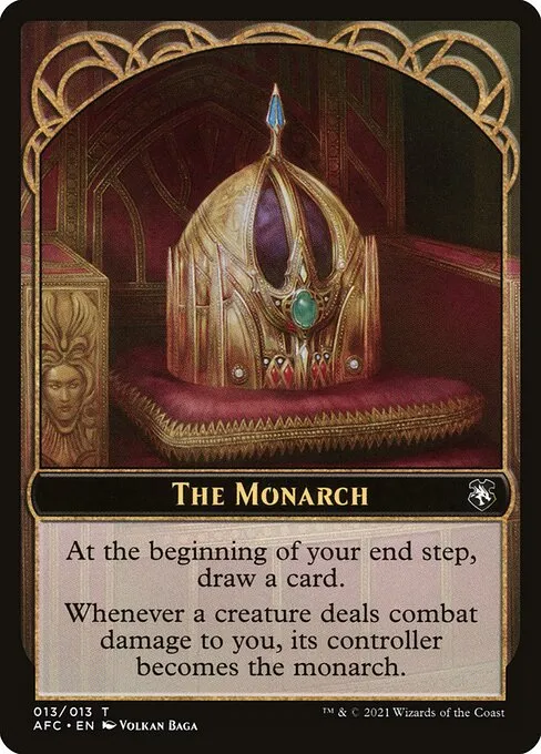 The Monarch · Forgotten Realms Commander Tokens 13/13