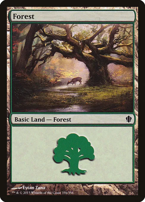Forest · Commander 2013 356/356