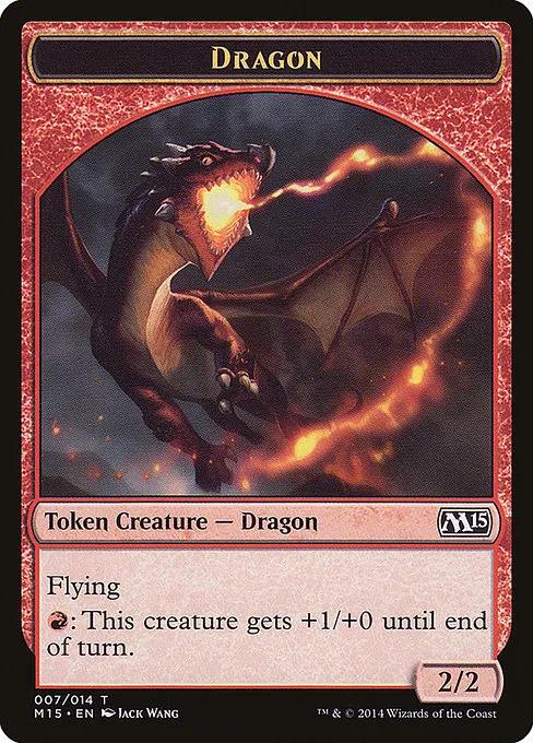 Dragon · Magic 2015 Tokens 7/14