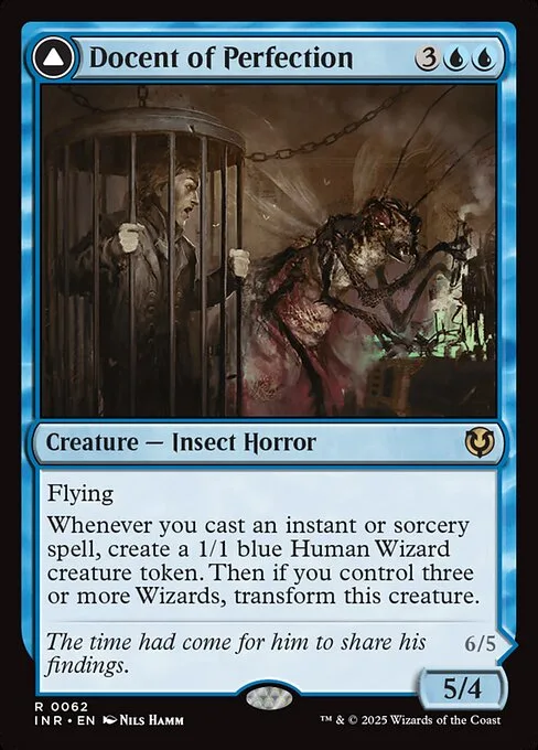 Docent of Perfection // Final Iteration · Innistrad Remastered 62/495