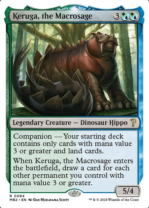Keruga, the Macrosage · Mystery Booster 2 84/385