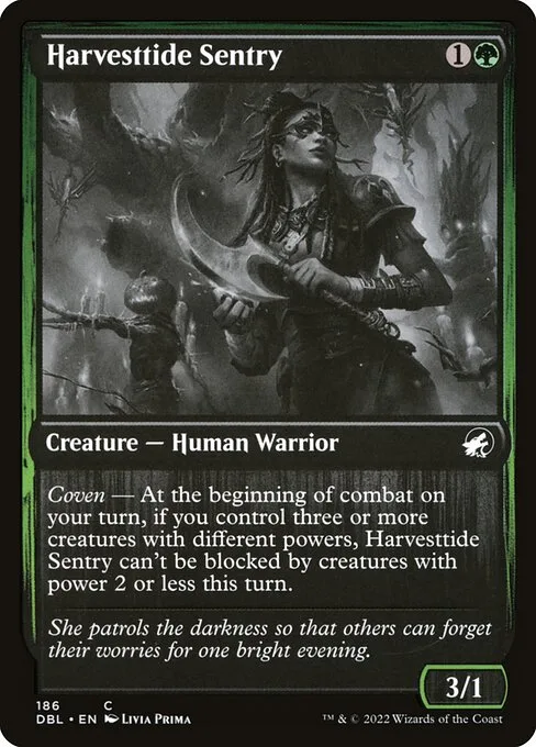 Harvesttide Sentry · Innistrad: Double Feature 186/535