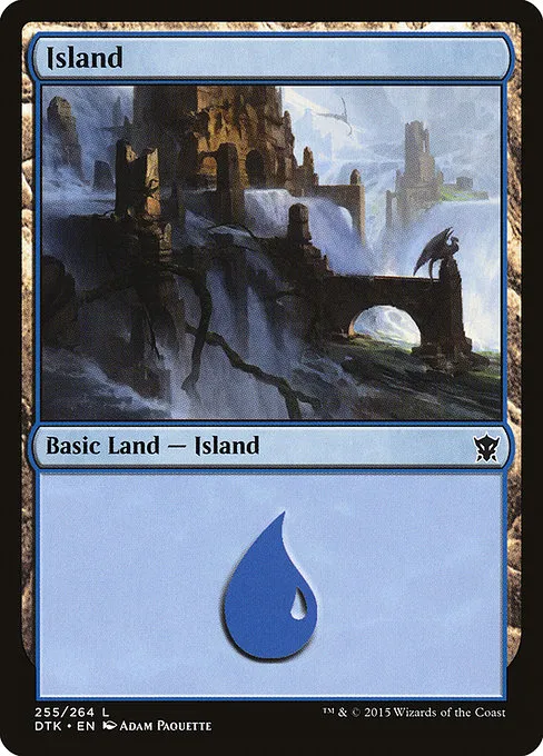 Island · Dragons of Tarkir 255/264