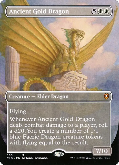 Ancient Gold Dragon · Commander Legends: Battle for Baldur's Gate 365/936