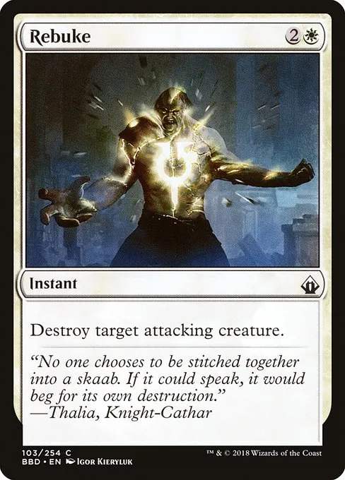 Rebuke · Battlebond 103/256