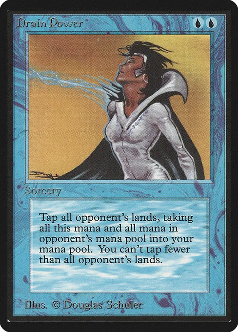 Drain Power · Limited Edition Beta 57/302