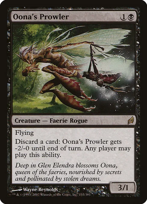 Oona's Prowler · Lorwyn 133/301