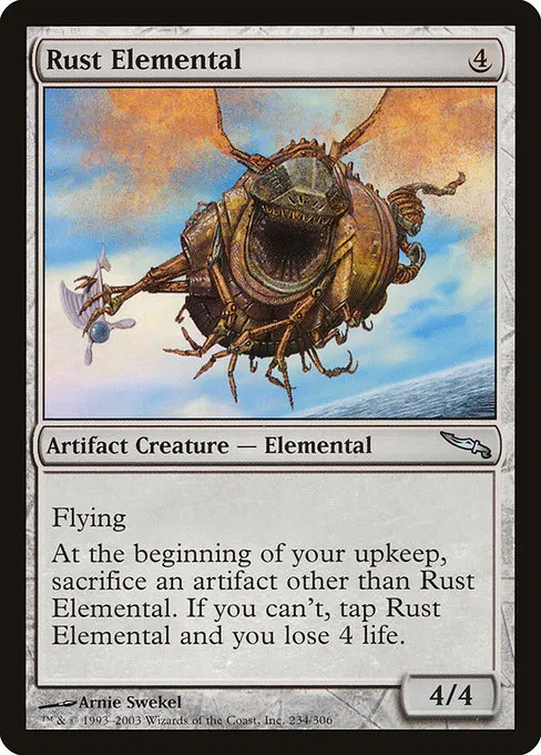 Rust Elemental · Mirrodin 234/306