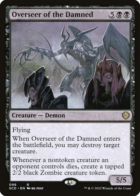 Overseer of the Damned · Starter Commander Decks 98/352