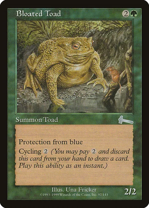 Bloated Toad · Urza's Legacy 97/143