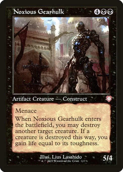 Noxious Gearhulk · The Brothers' War Commander 110/209